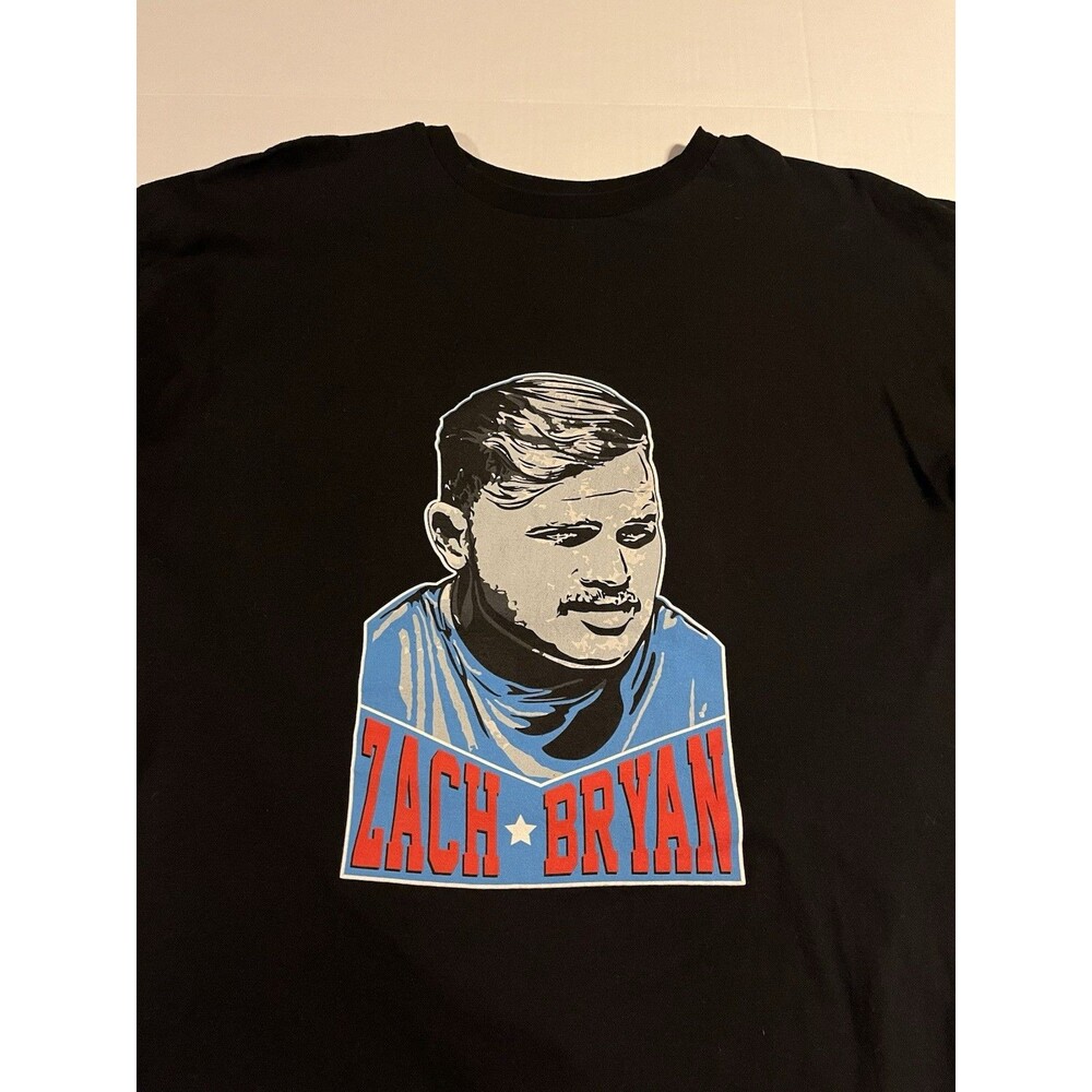 Zach Bryan Double Sided Country Music Concert Tour Album T-Shirt Tee XL Black - Picture 5 of 8